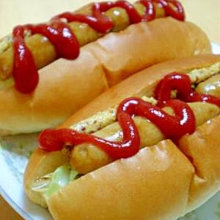 朝食に☆スタンダードなホットドッグ☆